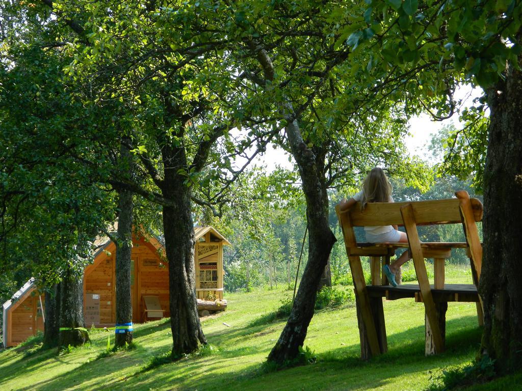 Glamping Organic Farm Slibar Villa Trzic Ngoại thất bức ảnh