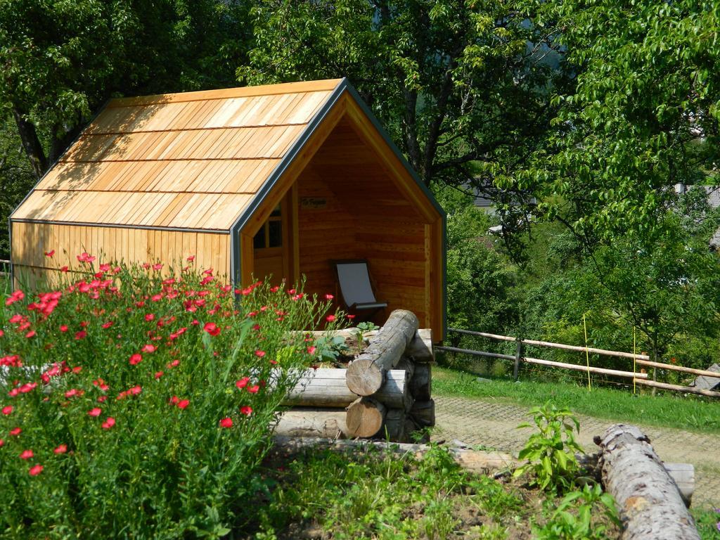 Glamping Organic Farm Slibar Villa Trzic Ngoại thất bức ảnh