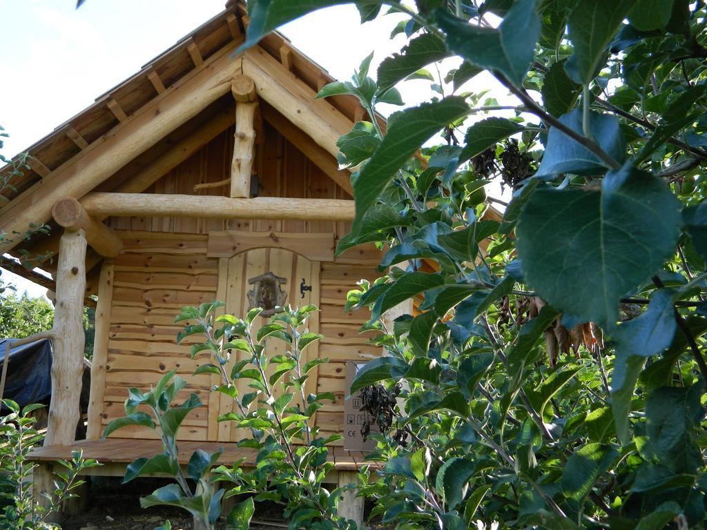 Glamping Organic Farm Slibar Villa Trzic Ngoại thất bức ảnh