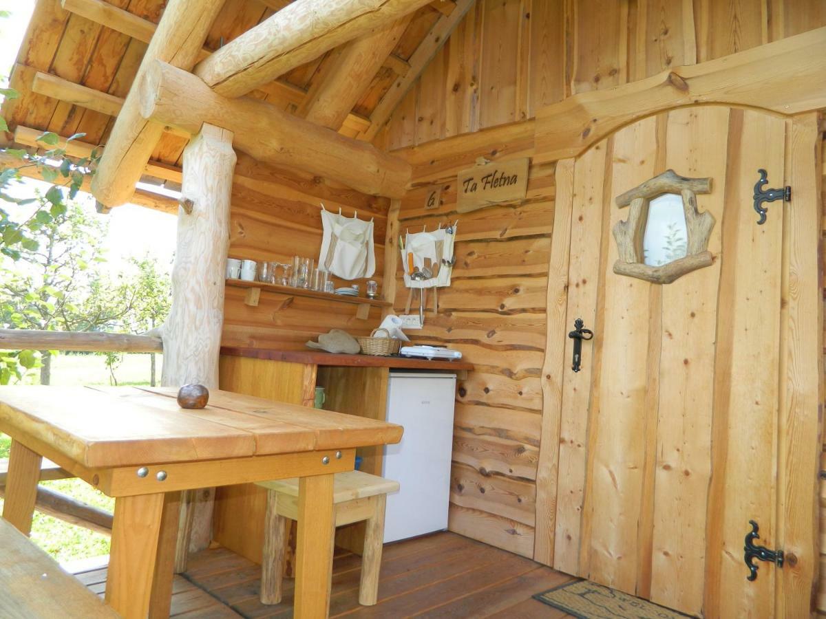 Glamping Organic Farm Slibar Villa Trzic Ngoại thất bức ảnh